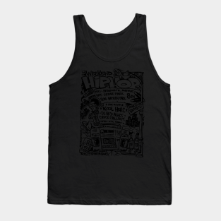 Hip Hop Tank Top - Hip Hop FLyer by inktheplace2b